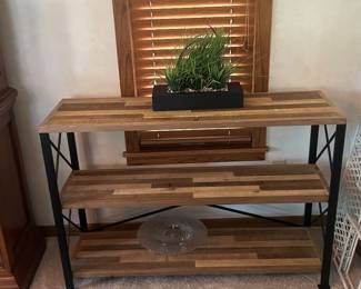 Wood shelf