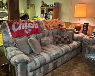 Chiefs items, hide a bed sofa