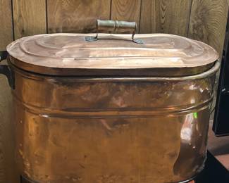 Copper boiler - missing one handle