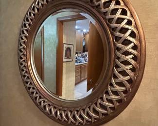 Large wall mirror