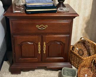 Two matching nightstands