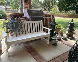 Outdoor bench