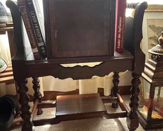 Copper lined antique humidor