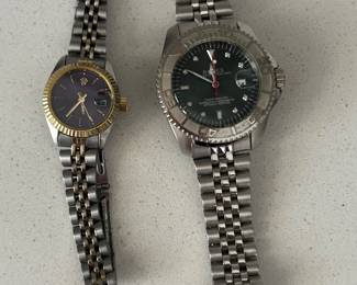 Faux Rolex watches