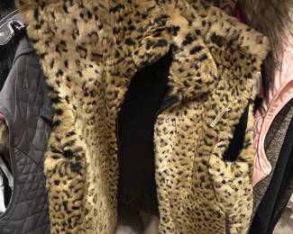 Faux fur vest