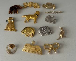 Lots of brooches