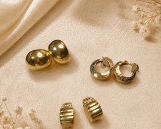 Monet earrings