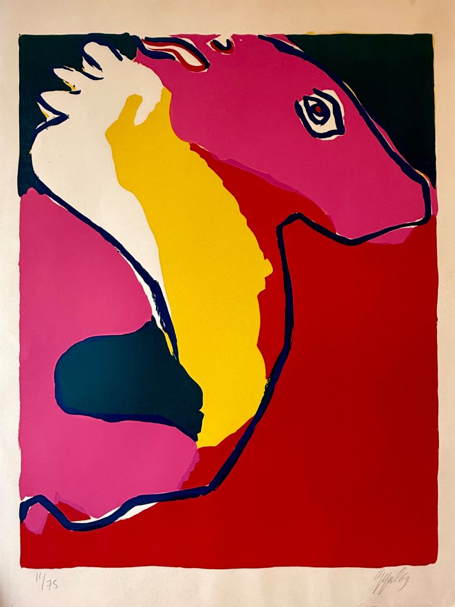 VINTAGE KAREL APPEL LITHOS