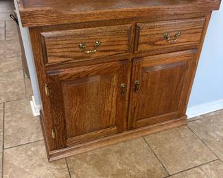 Golden Oak Server $ 200.
