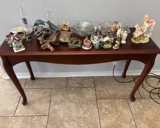 Cherry Queen Anne style Sofa table $150. 48”w 16”d 27.5” t