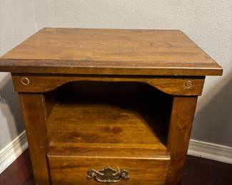 Night stand $75.00. 22.5”w 16”d 24”t