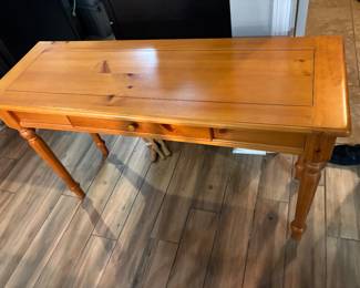 Console Table w drawer $90.00. 49”w 17”d 29”t