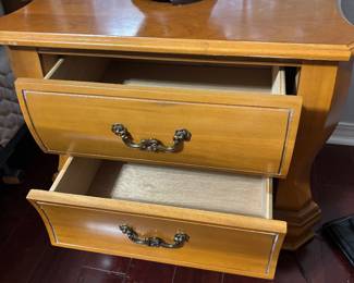 Bassett (2) Night stands $100.00 each. 30”w 17”d 24”t