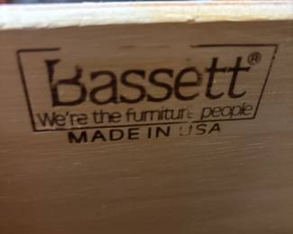 Bassett Chest of Drawers $ 250.00. 39”w 19”d 60”t