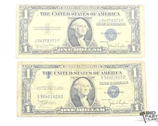 23  2 1935 1$ Silver Certificates