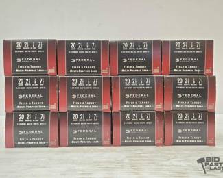 1389  300 Rounds of 20Gauge Shotgun Ammunition