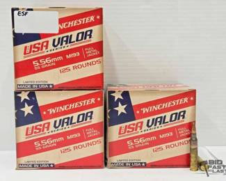 1222 375 Rounds of 5.56mm Ammo