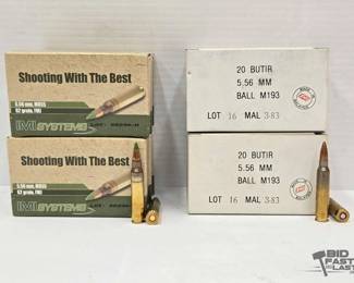 1224 300 Rounds of 5.56mm Ammo