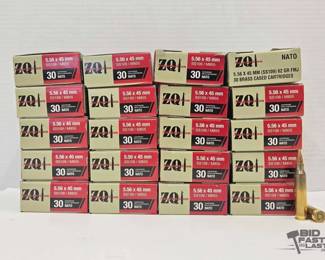 1223  600 Rounds of 5.56x45mm Nato Ammunition