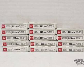 1284 280 Rounds of .223 REM Ammo