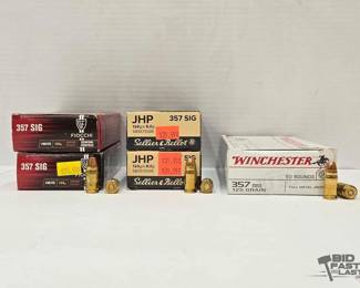 1254 250 Rounds of .357 SIG Ammo