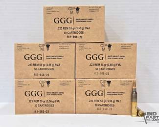 1276 500 Rounds of .223 REM Ammo