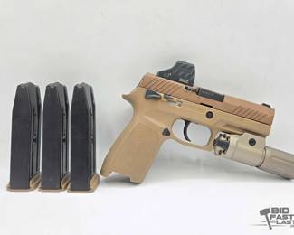 246 Sig Sauer P320 M18 9mm SemiAuto Pistol