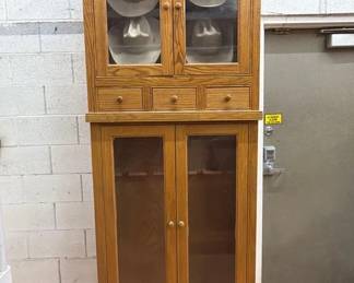 185  Custom Made HatGun Cabinet