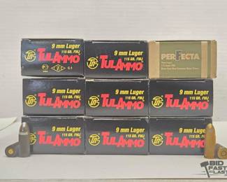 1397  450 Rounds of 9mm Ammunition
