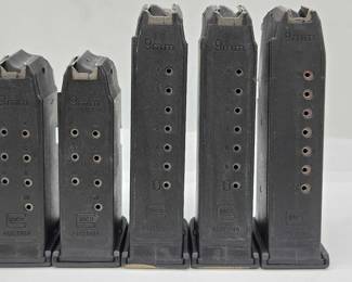 1528  5 10rd 9mm Glock Magazines