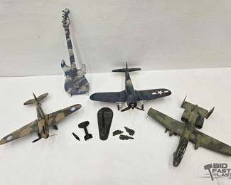 1908 Model Planes and Novelty Guitar