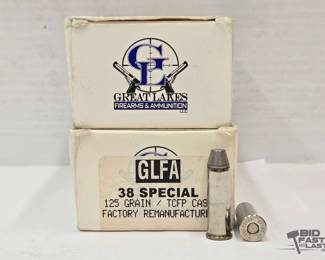 1264 100 Rounds of .38Spl Ammo