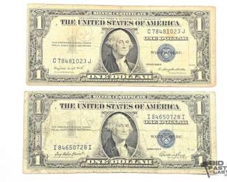 22  2 1935 1$ Silver Certificates