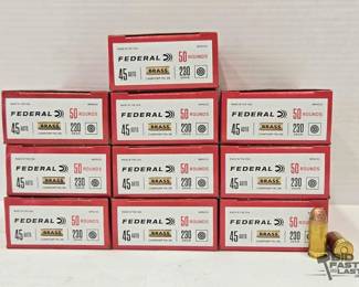 1320 500 Rounds of .45 Auto Ammo