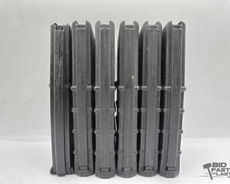 1544  6 30rd 5.56 Rifle Magazines