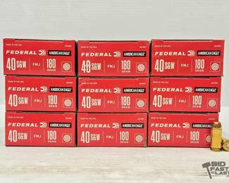 1375  450 Rounds of .40 SW Ammunition