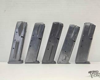 1568  5 1115 Round Capacity 9mm Magazines