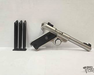 209 Ruger Mark II Target .22 LR SemiAuto Pistol
