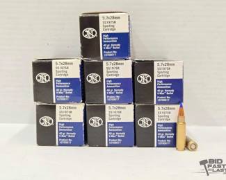 1244 350 Rounds of 5.7 x 28mm Ammo