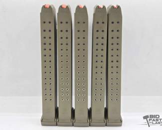 1526  5 30rd Glock 9mm Magazines