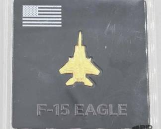 29  24kt F15 Eagle Gold Coin