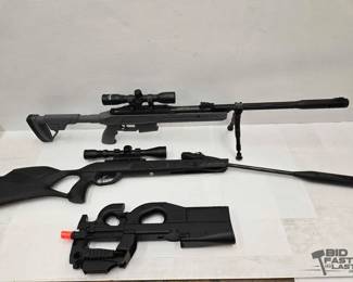 2102 3 Air Soft Rifles