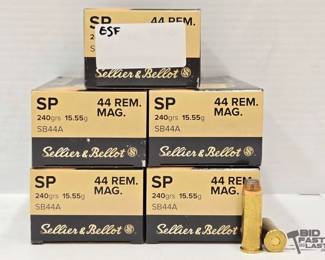 1258 250 Rounds of .44 MAG Ammo