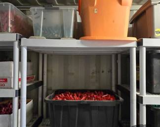 4504  3 Bins of Used 12GA Shotgun Shells