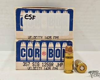 1238 100 Rounds of .357 SIG Ammo