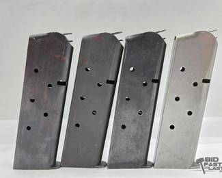 1530  4 7rd Colt .45 Magazines