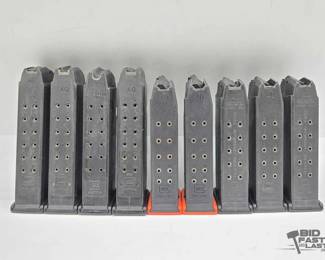 1516  9 Glock .40 Cal Magazines