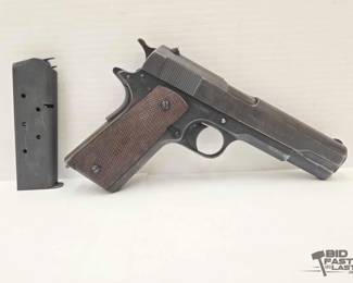 252 Colt U.S. Army 1911 .45 Auto Semi Auto Pistol
