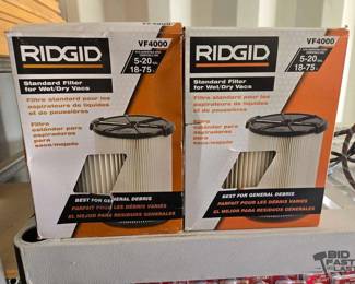 5590  Ridgid Shop Vac Filters