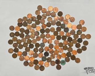 1638  Wheat  Lincoln Pennies